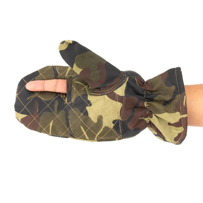 Romanian "Oak Leaf" Camo Trigger Mittens | Unissued