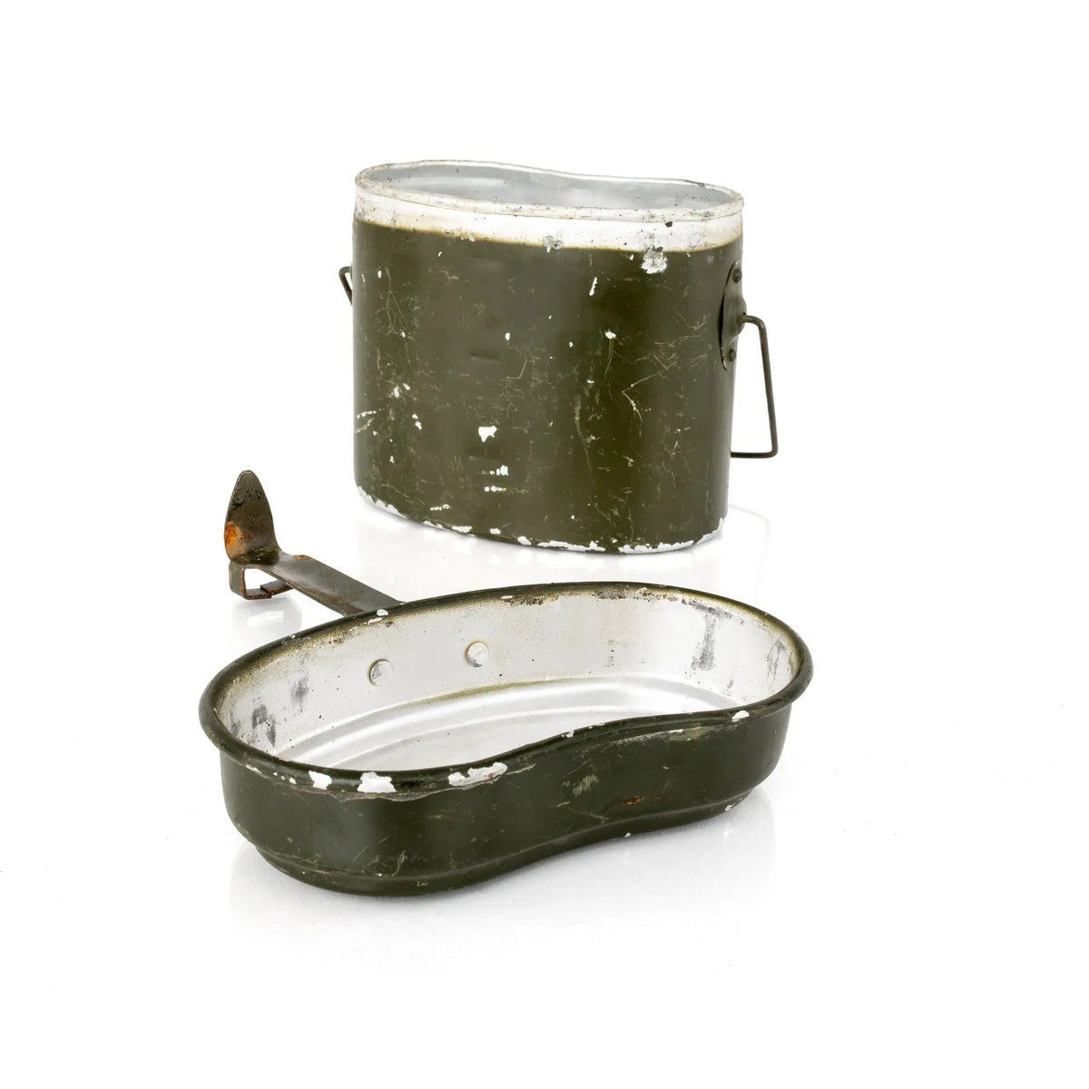 Romanian 2pc Aluminum Mess Kit | Issued