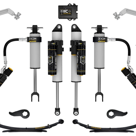 ICON Stage 3 3.0 Suspension System with Leaf Packs for 2020-2026 Silverado/Sierra 2500/3500 HD — image 1