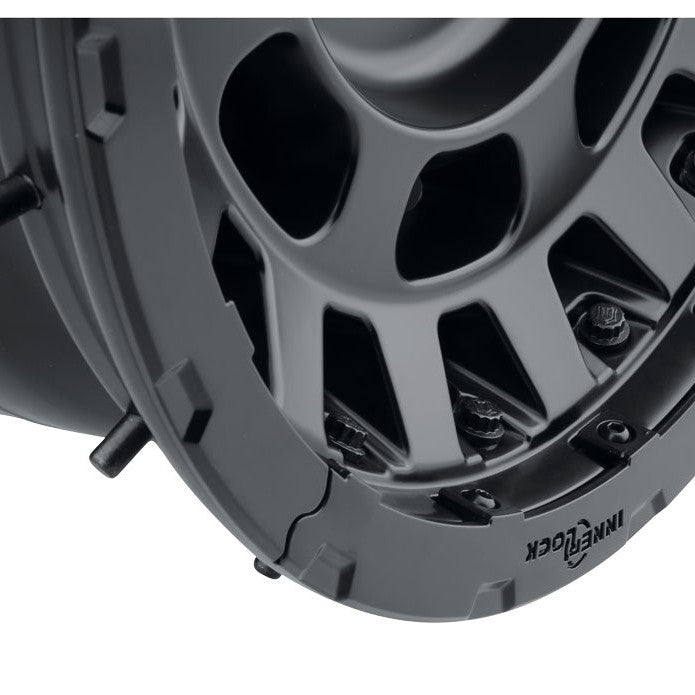 ICON Alloys Hammer PRO 17x8.5 5x150 +25mm Satin Black Wheel — image 3