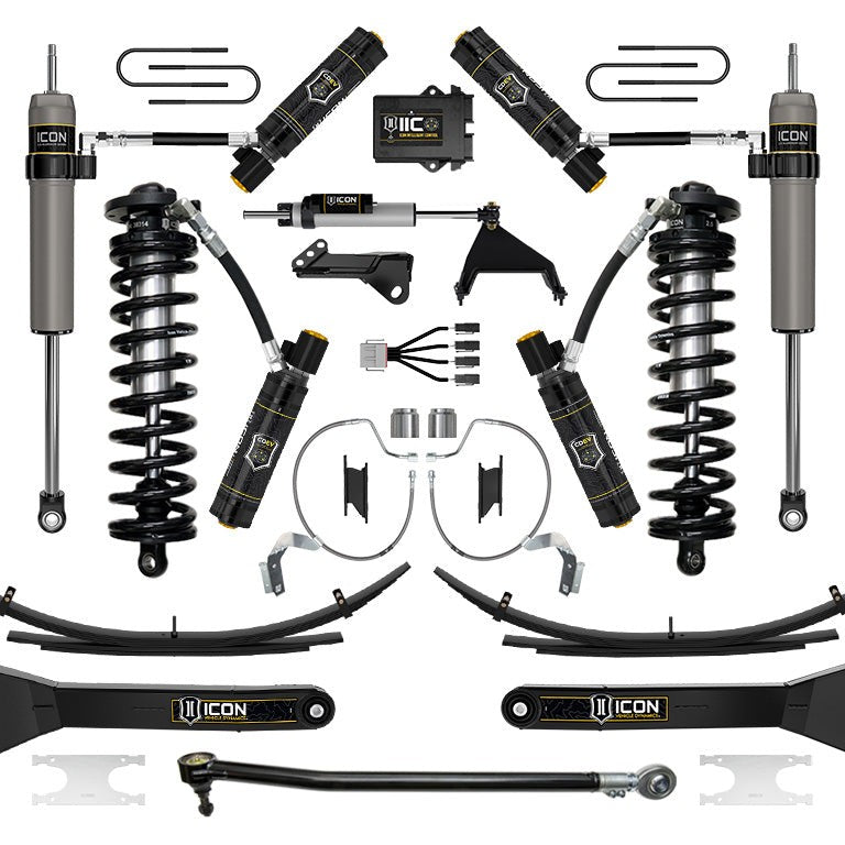 ICON Stage 9 4-5.5" Coilover Conversion System for 2023-2026 Ford F-250/F-350 Super Duty 4WD — image 1