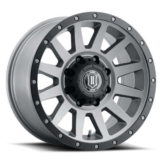 ICON Alloys Compression HD 18x9 8x170 +6mm Titanium Wheel — image 1