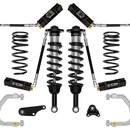 ICON Stage 5 Suspension System for 2024-2026 Toyota Tacoma, 1.25-3" Lift, Billet UCA, Triple Rate Rear Springs — image 1