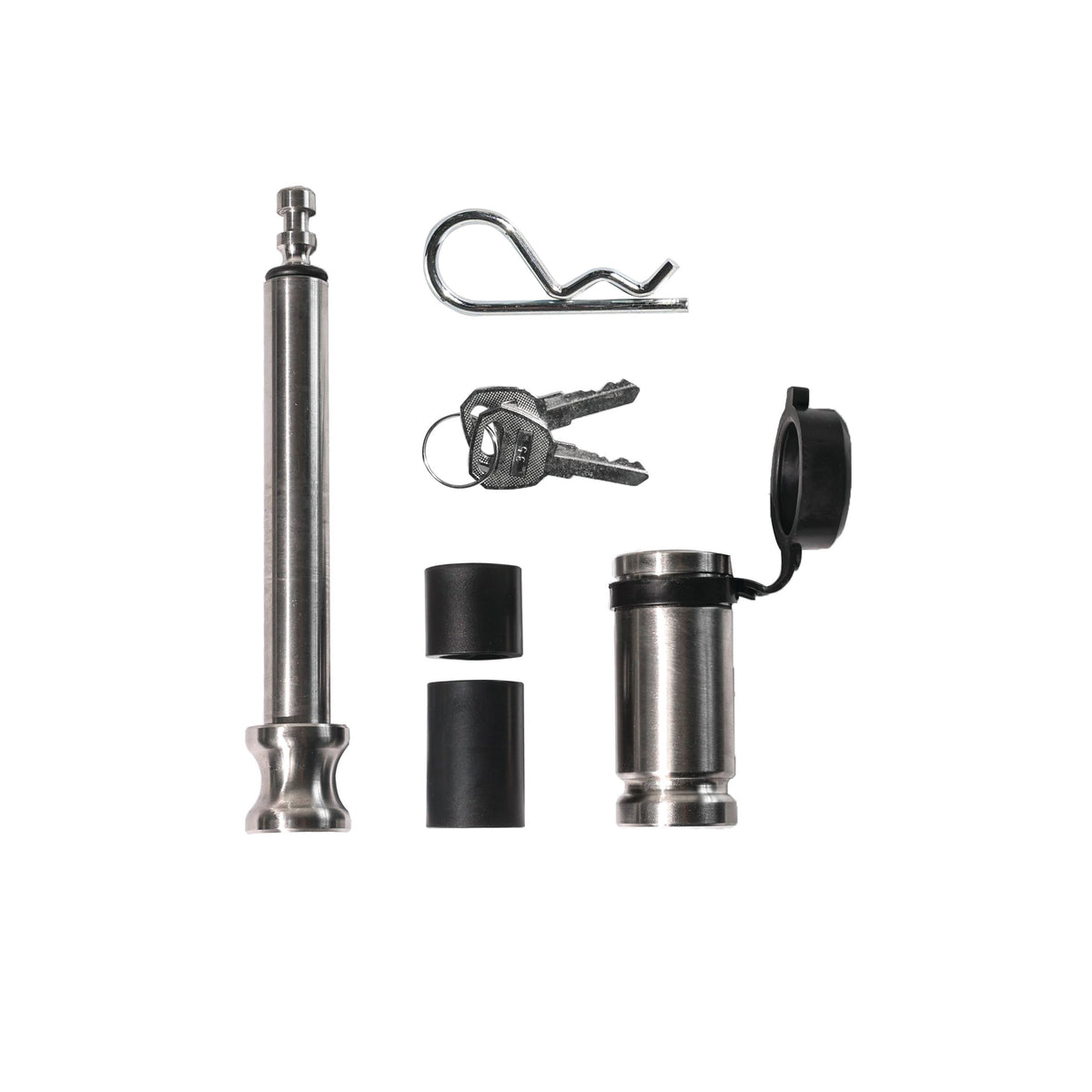 BulletProof Hitches 5/8" Locking Hitch Pin 3-Pack Keyed Alike — image 2