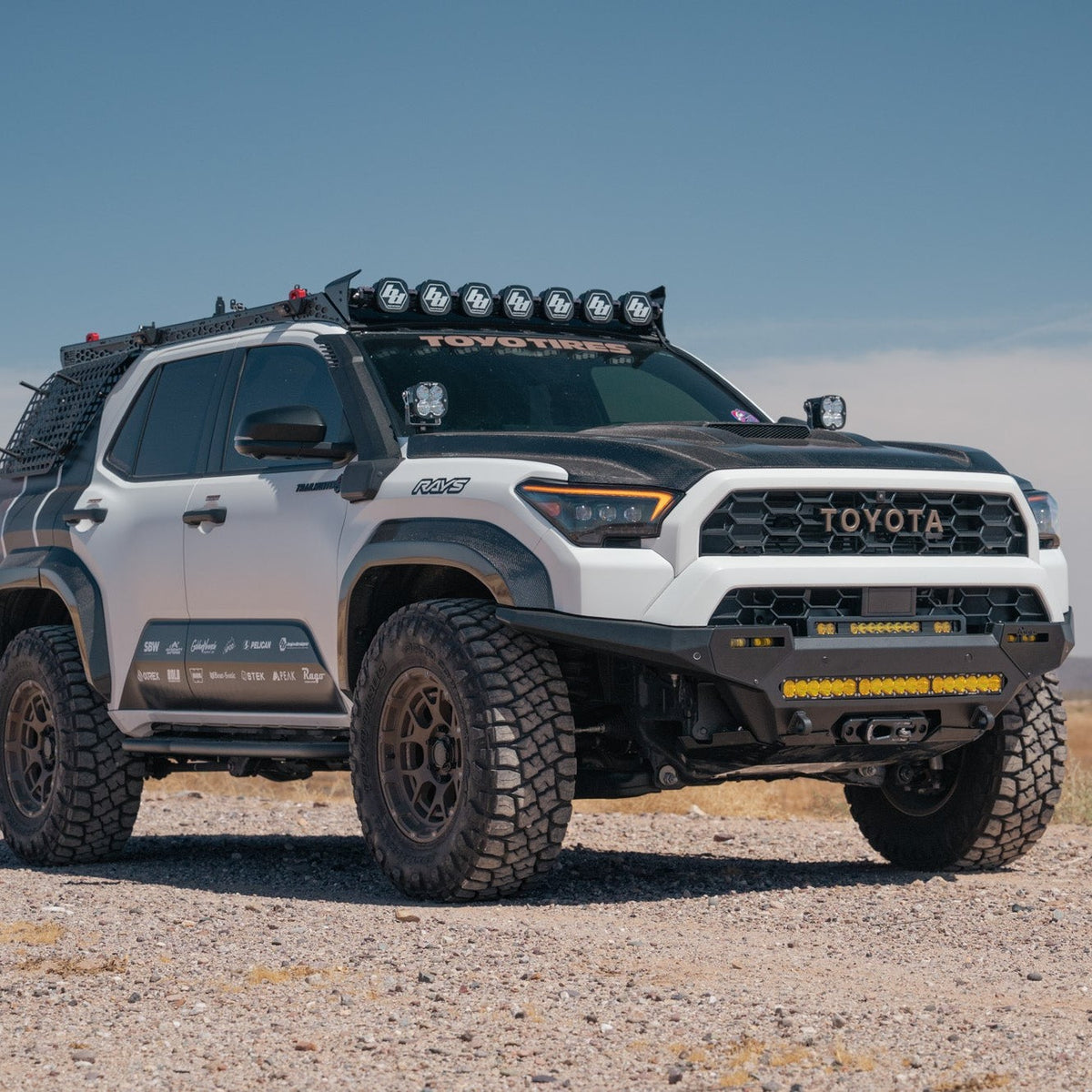 Rago Fabrication 6th Gen 4Runner Full-Width Winch Front Bumper for TRD Pro and Trailhunter — image 2