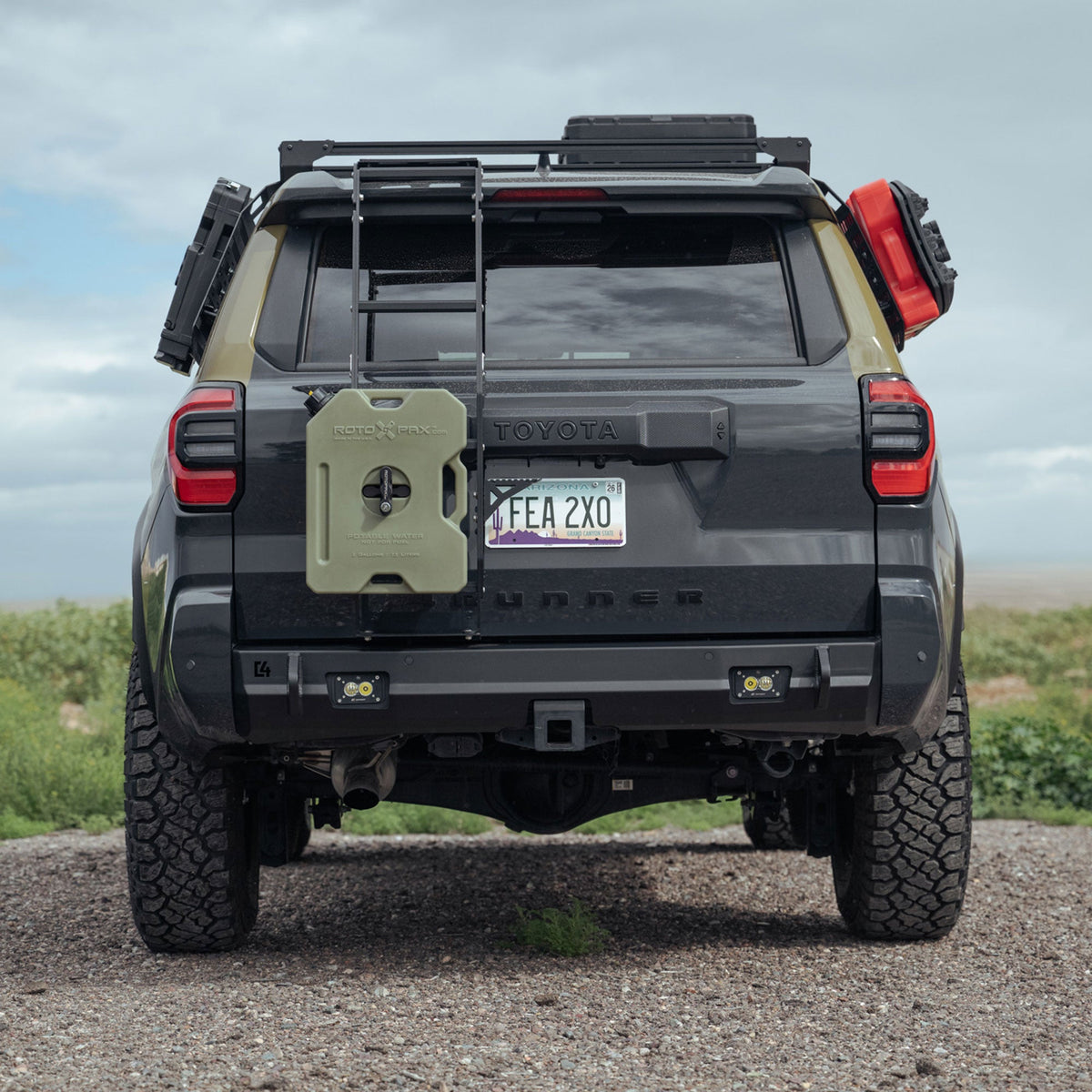 C4 Fabrication Summit Hatch Ladder for 6th Gen Toyota 4Runner — image 3