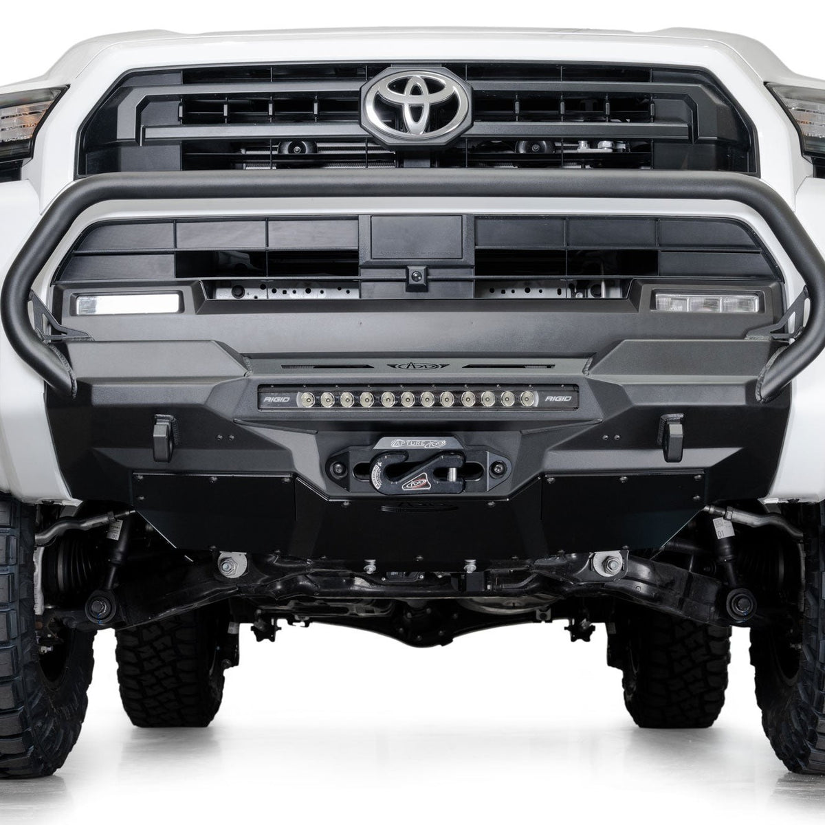 Head-On 2025 Toyota 4Runner Stealth Center Mount Front Bumper with Top Hoop
