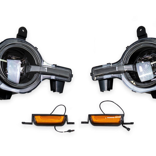 Ford Bronco Black Headlights