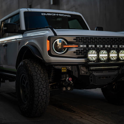 DV8 Offroad 7-Inch Halo Elite Round LED Light — image 6