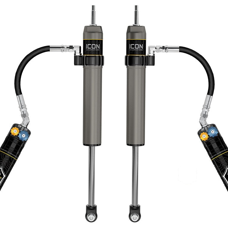 ICON V.S. 2.5 Aluminum Rear Shocks Remote Reservoir CDXS for 2022-2026 Toyota Tundra — image 1