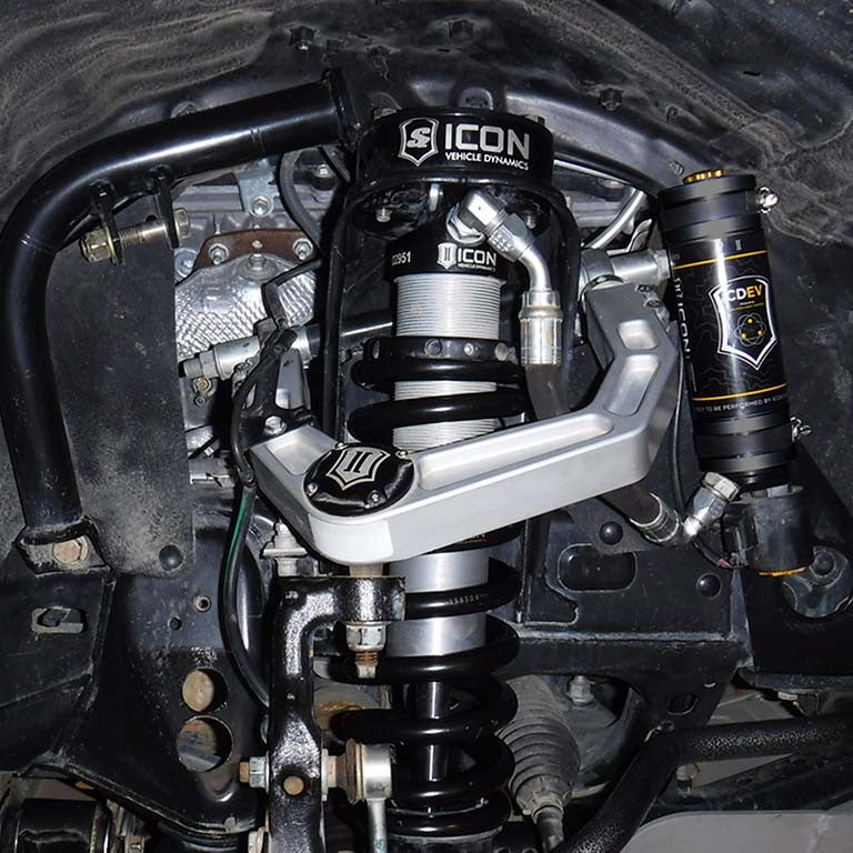 ICON V.S. 2.5 Series Front Coilover Kit with CDEV for 2005-2023 Toyota Tacoma — image 1