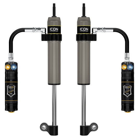 ICON V.S. 2.5 Aluminum Series RXT Rear Shock Absorbers with CDXS for 2005-2023 Toyota Tacoma — image 1