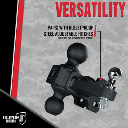 BulletProof Hitches Medium Duty Sway Control Dual Ball Mount — image 2