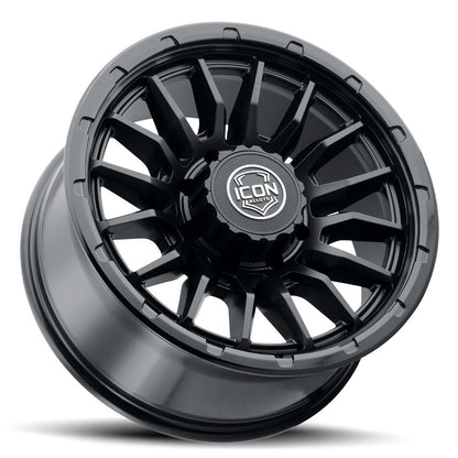 ICON Alloys Cajon 20x9 8x6.5 +12mm Double Black Wheel — image 3