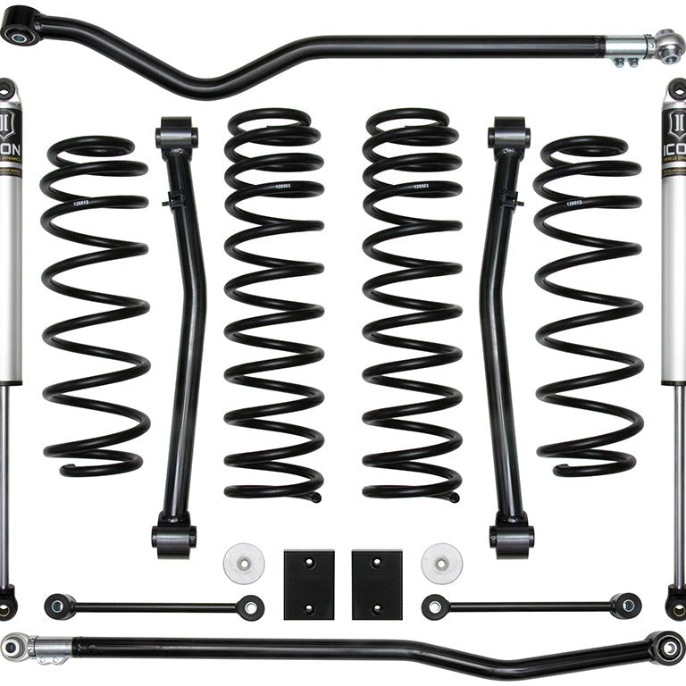 ICON Vehicle Dynamics 2018-Up Jeep JL Wrangler 2.5-Inch Lift Stage 3 Suspension System — image 1