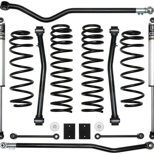 ICON Vehicle Dynamics 2018-Up Jeep JL Wrangler 2.5-Inch Lift Stage 3 Suspension System — image 1