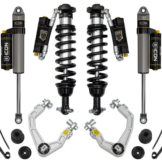 ICON Vehicle Dynamics 2019-2021 Ford Ranger Stage 8 Billet 0-3.5" Lift Suspension System — image 1