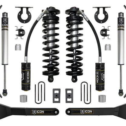 ICON 2023-2026 Ford F-250/F-350 Super Duty 4WD 2.5-3" Lift Stage 1 Coilover Conversion System — image 1