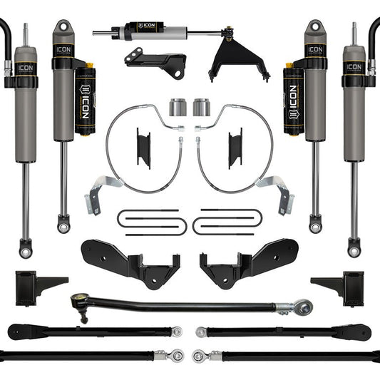 ICON Vehicle Dynamics 2023-2026 Ford F-250/F-350 Super Duty 4WD Gas 4.5" Stage 7 Suspension System — image 1