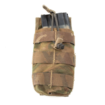 British Osprey Mk. IV Single Mag MOLLE Pouch W/ Elastic Retention Strap | Issued