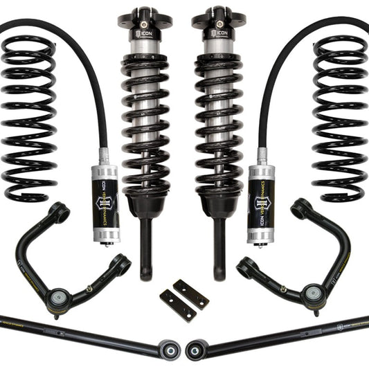 ICON Stage 4 Suspension System 0-3.5" Lift for 2003-2009 Toyota 4Runner and 2007-2009 FJ Cruiser, Tubular UCA — image 1