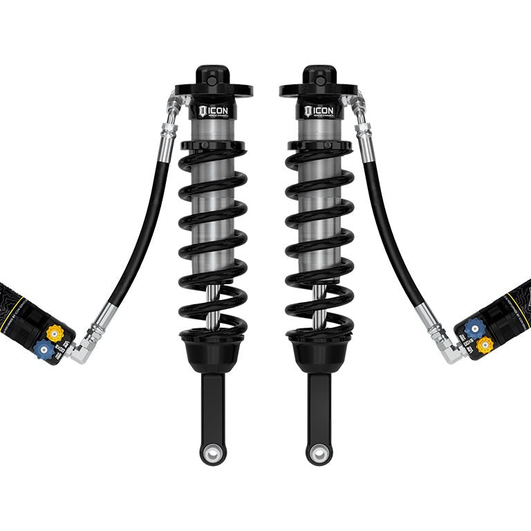 ICON V.S. 2.5 Series Front Coilover Kit Remote Reservoir CDXS for 2005-2023 Toyota Tacoma — image 1