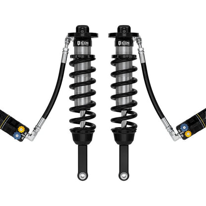 ICON V.S. 2.5 Series Front Coilover Kit Remote Reservoir CDXS for 2005-2023 Toyota Tacoma — image 1