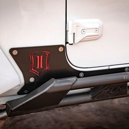 ICON Impact 2018-Up Jeep Wrangler JL 4-Door Rocker Panel Body Armor — image 2