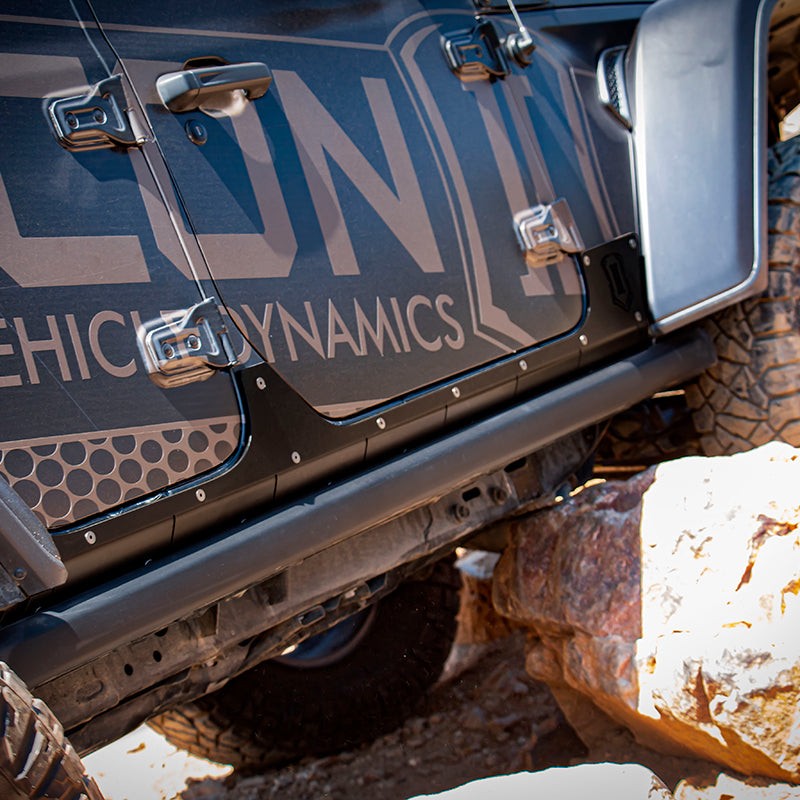ICON Impact 2018-Up Jeep Wrangler JL 4-Door Rocker Panel Body Armor — image 4