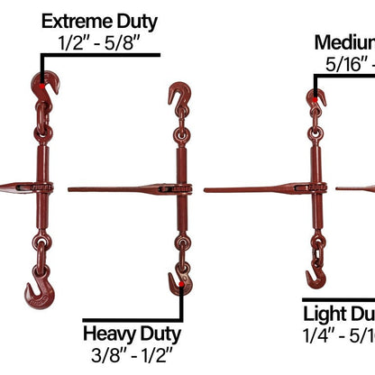 BulletProof Hitches Extreme Duty 1/2–5/8 Inch Ratchet Chain Binder — image 6