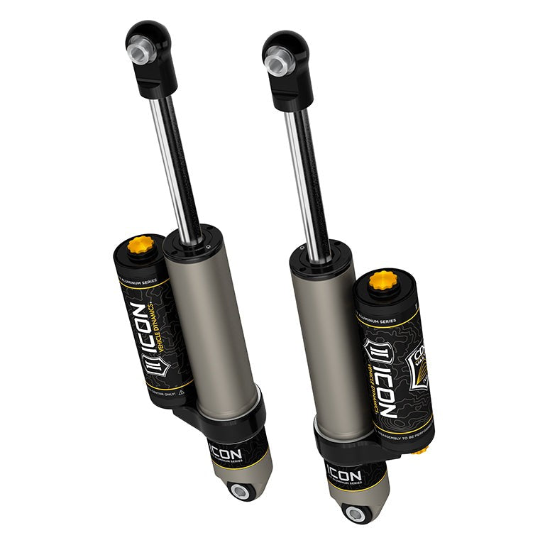 ICON V.S. 2.5 Aluminum Rear Piggyback Shocks with CDCV for 2019-2026 Silverado 1500 / Sierra 1500 — image 4