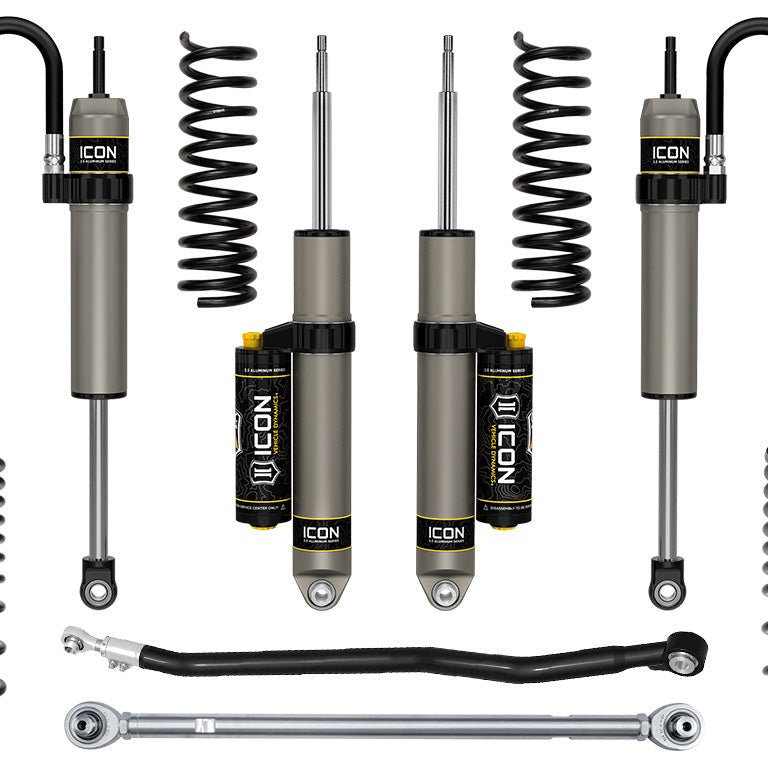 ICON Vehicle Dynamics 2014-2026 Ram 2500 4WD Diesel 2.5" Stage 4 Suspension System with Performance Rear Coil Springs — image 1