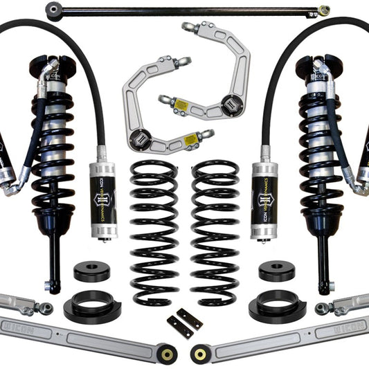 ICON Stage 6 Suspension System for 2003-2009 Lexus GX470, 0-3.5" Lift, Billet UCA — image 1
