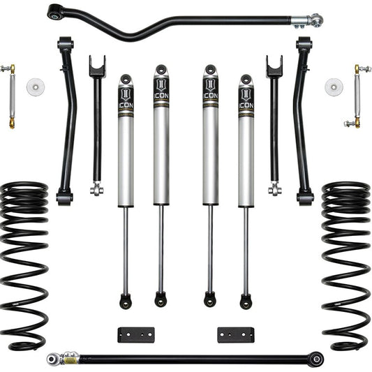 ICON Vehicle Dynamics 2020-Up Jeep Gladiator 2.5-Inch Lift Stage 5 Suspension System with Billet UCA — image 1