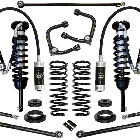 ICON Stage 6 Suspension System for 2003-2009 Lexus GX470 Tubular UCA 0-3.5" Lift — image 1