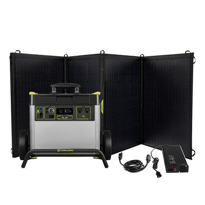 Goal Zero Yeti 3000X with Three Nomad 200 Solar Panels Power Station Kit — image 1