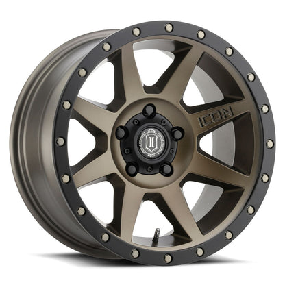 ICON Alloys Rebound 17x8.5 5x4.5 0mm Offset Bronze Wheel — image 1