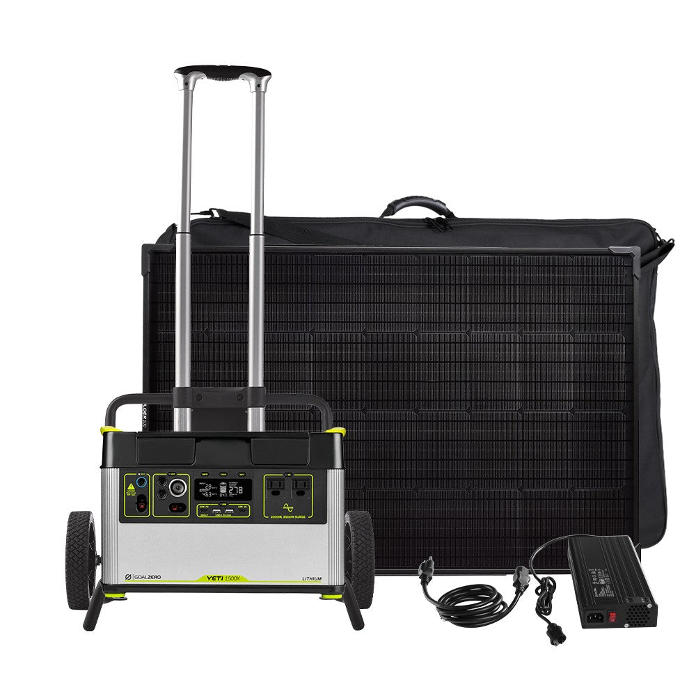 Goal Zero Yeti 1500X and Boulder 100 Power Station Solar Kit — image 1