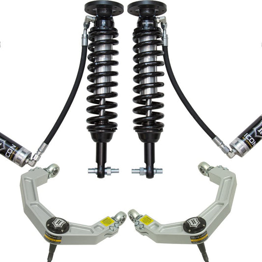 ICON Vehicle Dynamics 2015-2020 Ford F150 2WD 1.75-3" Lift Stage 4 Suspension System with Billet UCA — image 1