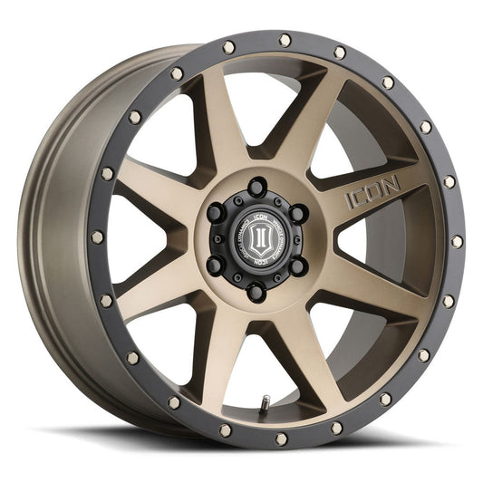 ICON Alloys Rebound 20x9 5x5 -12mm Bronze Wheel — image 1