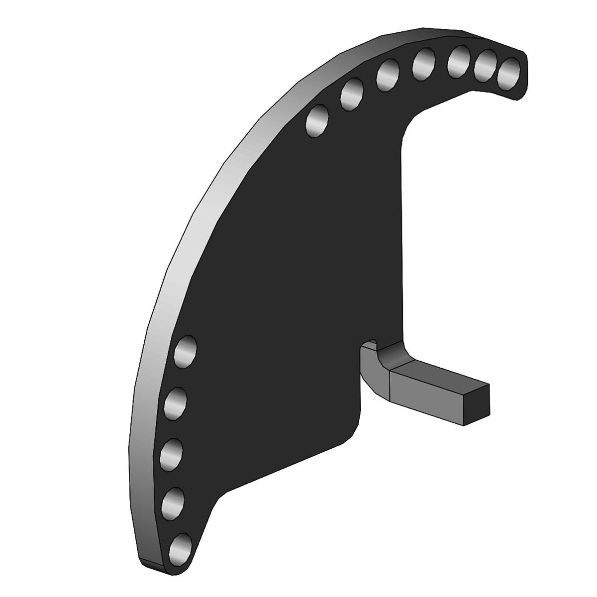 Addictive Desert Designs Shutter Motor Bracket for Chevy/GMC 1500 and 2500 — image 2