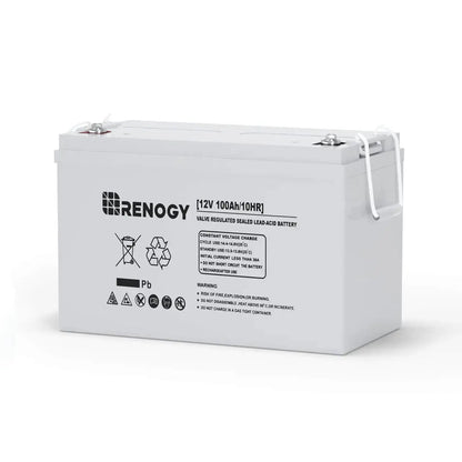 Deep Cycle AGM Battery 12 Volt 100Ah/200Ah Renogy