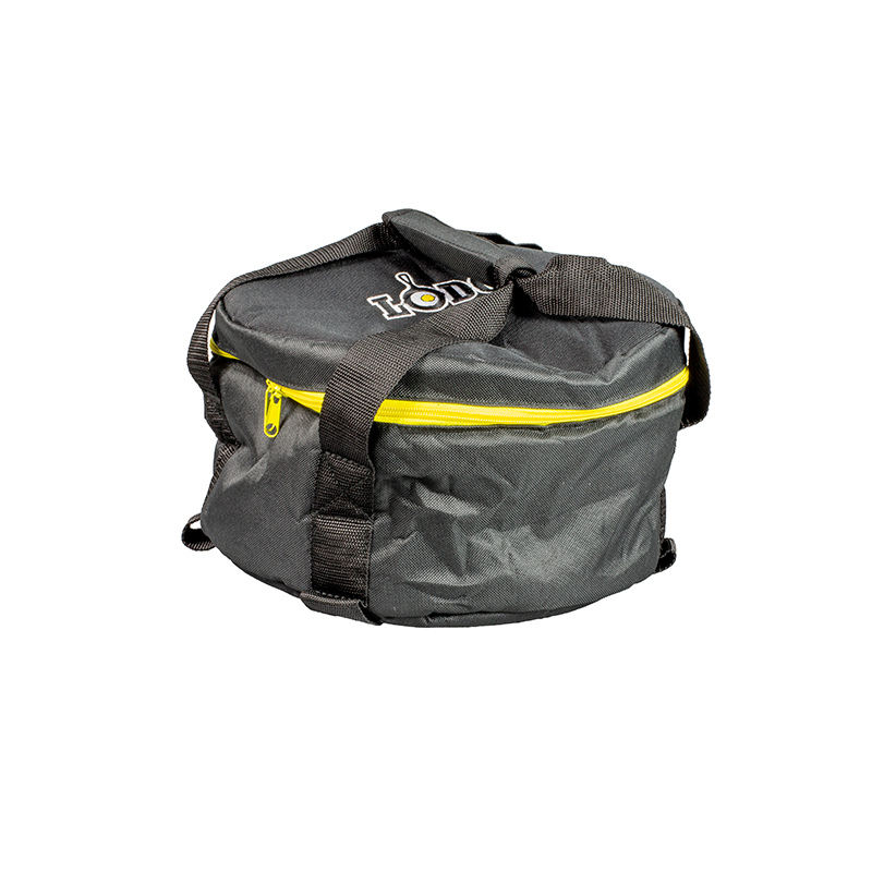 Tote bag with 2 handles connected together on top to facilitate carrying.