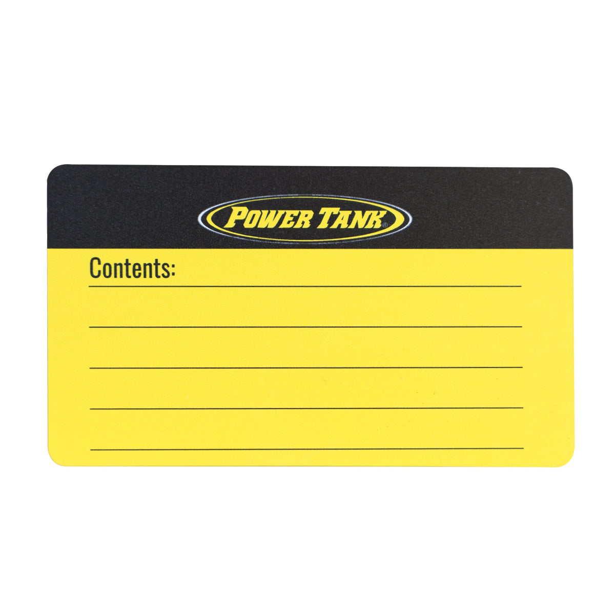 Power Tank Bag Content Cards 5-Pack — image 1