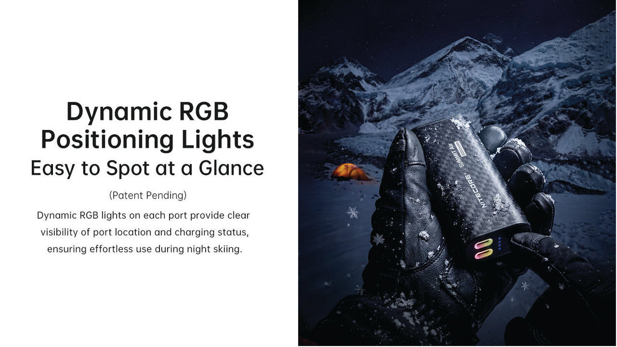 Nitecore SUMMIT Air 8,000mAh Extreme Cold-Resistant Ultralight Power Bank