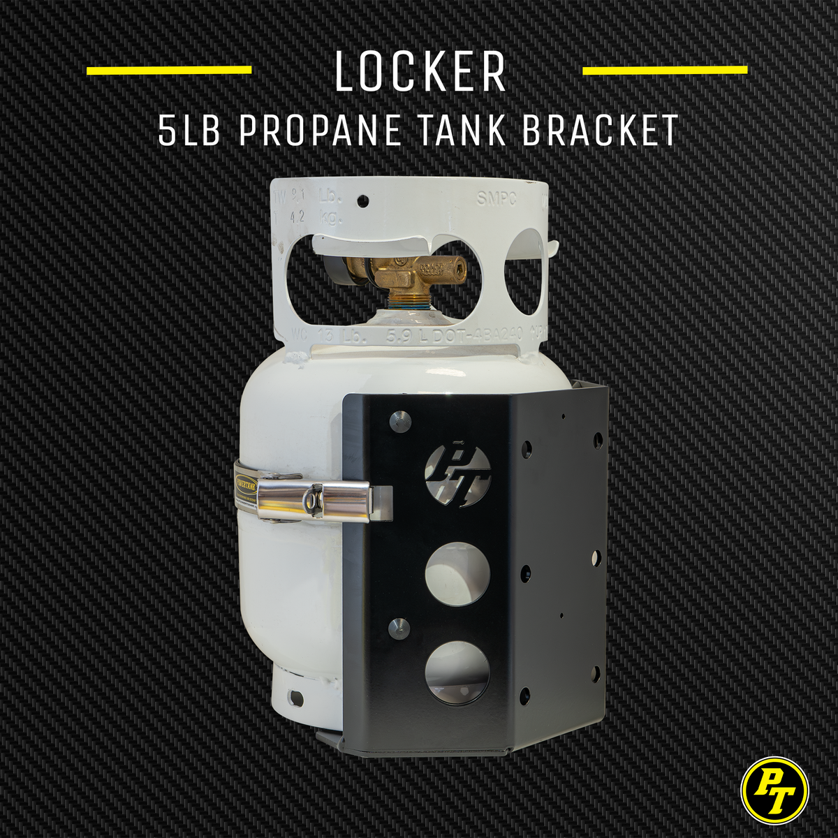 Power Tank Teton LOCKER 5 lb Propane Tank Bracket — image 3