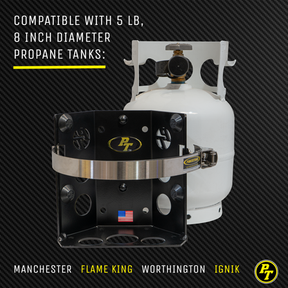 Power Tank Teton LOCKER 5 lb Propane Tank Bracket — image 5
