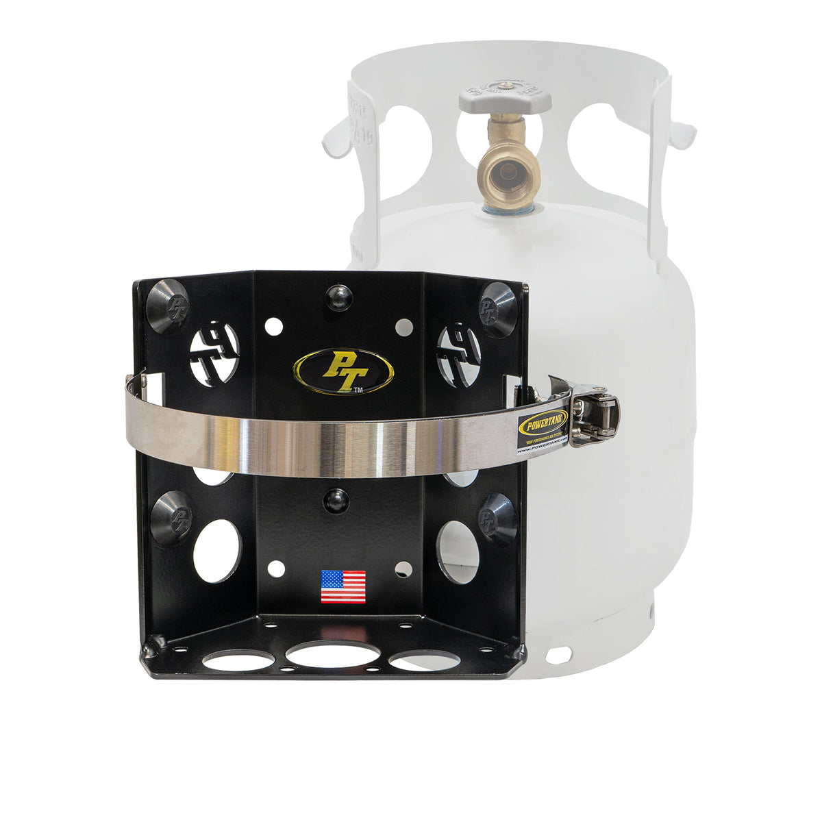 Power Tank Teton LOCKER 5 lb Propane Tank Bracket — image 1