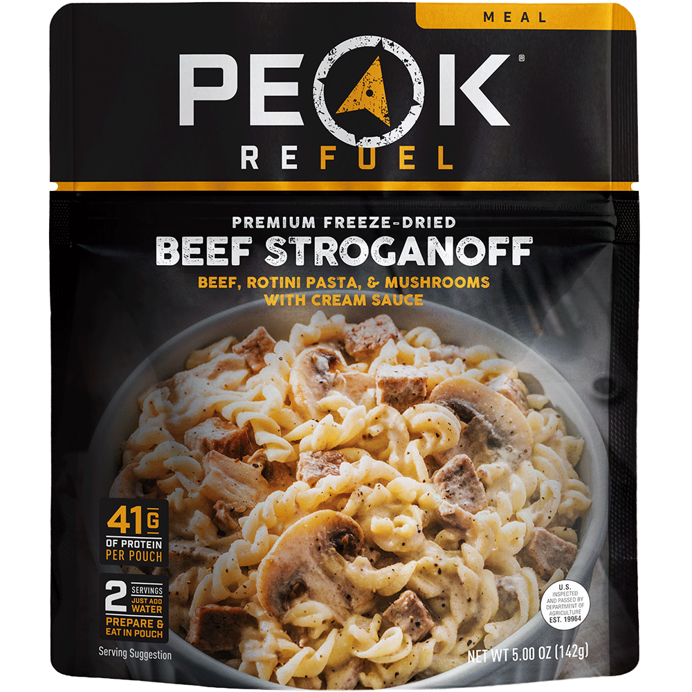 Peak Refuel Beef Stroganoff Freeze-Dried Meal — image 1