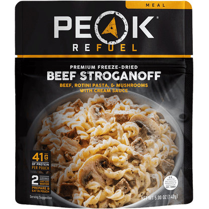 Peak Refuel Beef Stroganoff Freeze-Dried Meal — image 1